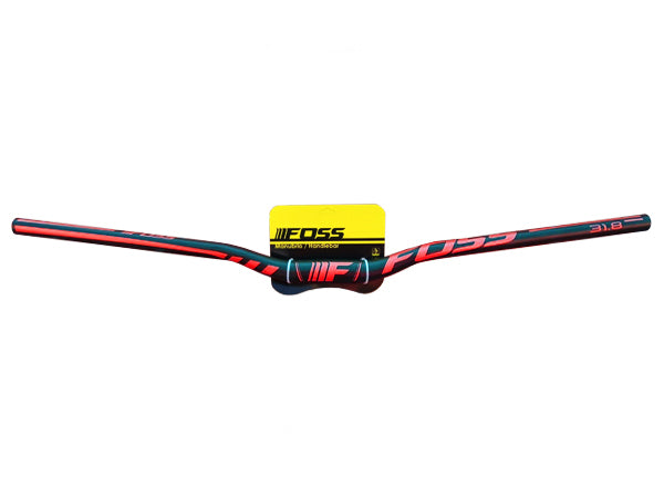 Manubrio FOSS Performance 31.8x810mm Negro-Rojo 16245
