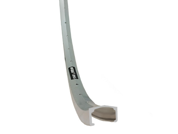 Llanta Aluminio FOSS Pared Simple 26x1,75x36H Silver.