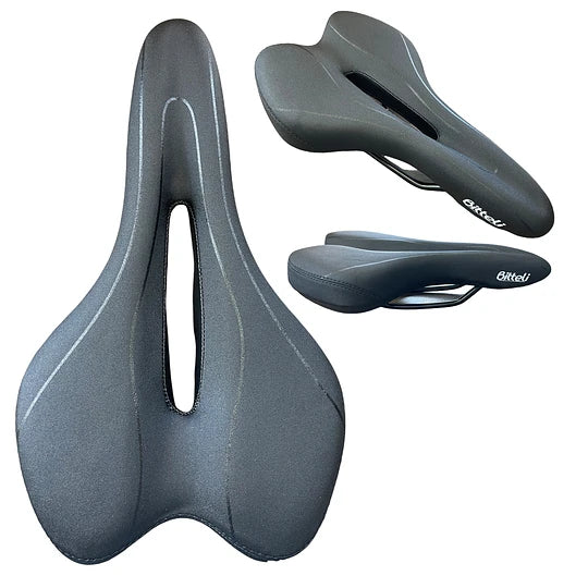 ASIENTO BITTELI ANTIPROTASTICO NEGRO MATTE LINEA BRILLANTE