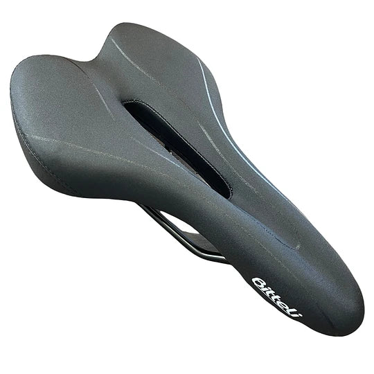 ASIENTO BITTELI ANTIPROTASTICO NEGRO MATTE LINEA BRILLANTE