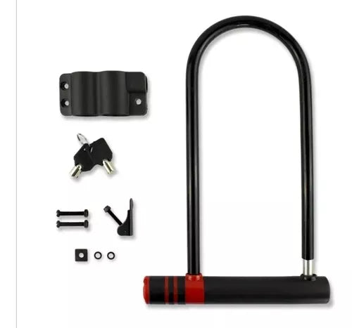 Candado De Bicicleta U-lock / Color Negro