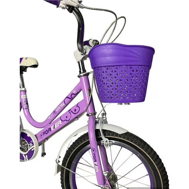 Bicicleta 16 de Niña Forever Morada