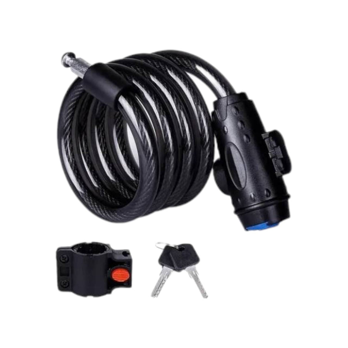 Candado Para Bicicleta Ciclismo Con Llave Seguridad