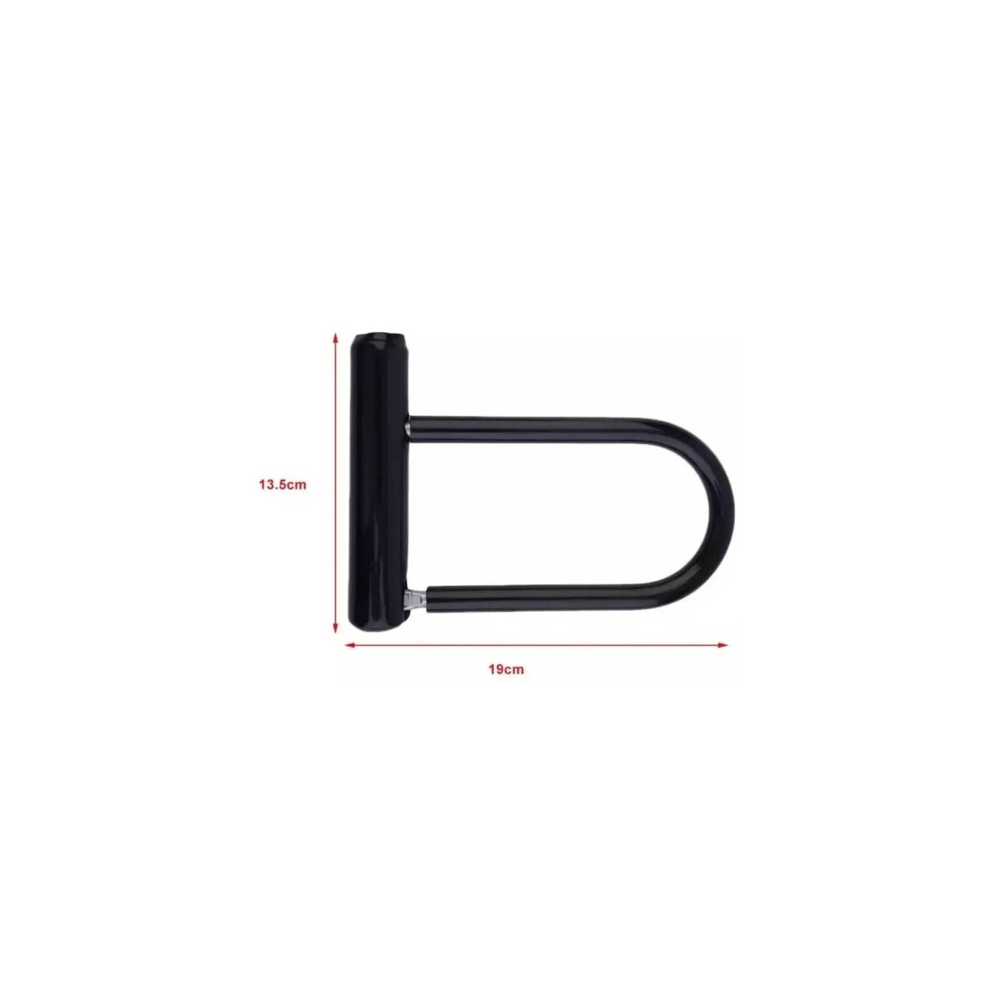 Candado De Seguridad U LOCK Para Bicicleta Resistente Con Soporte