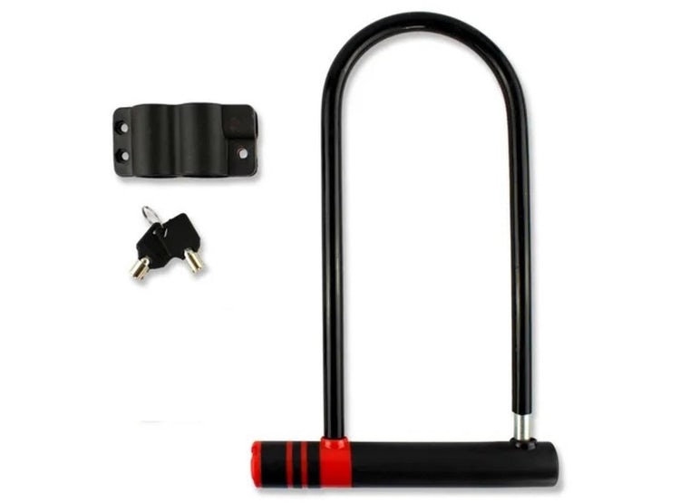 Candado De Bicicleta U-lock / Color Negro