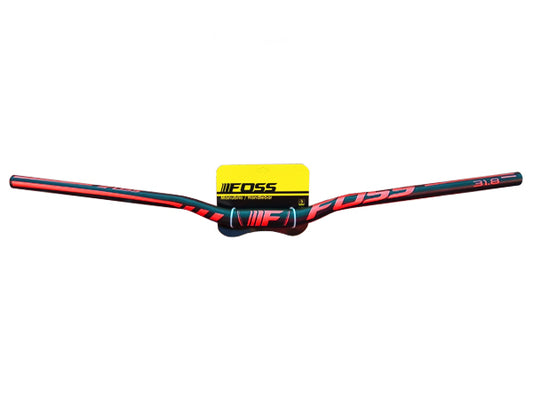 Manubrio FOSS Performance 31.8x810mm Negro-Rojo 16245