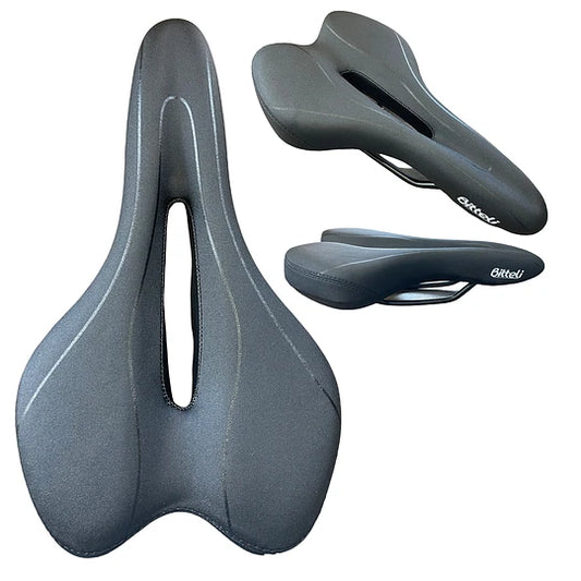 ASIENTO BITTELI ANTIPROTASTICO NEGRO MATTE LINEA BRILLANTE