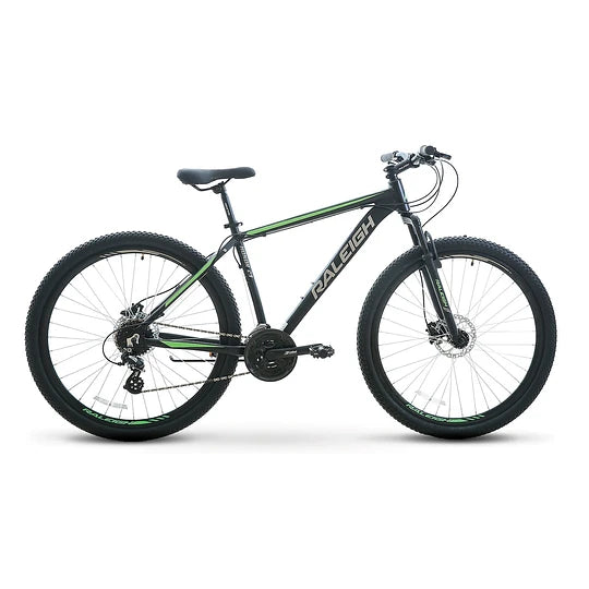 BICICLETA RALEIGH HONOR NEGRO / VERDE - ARO 29