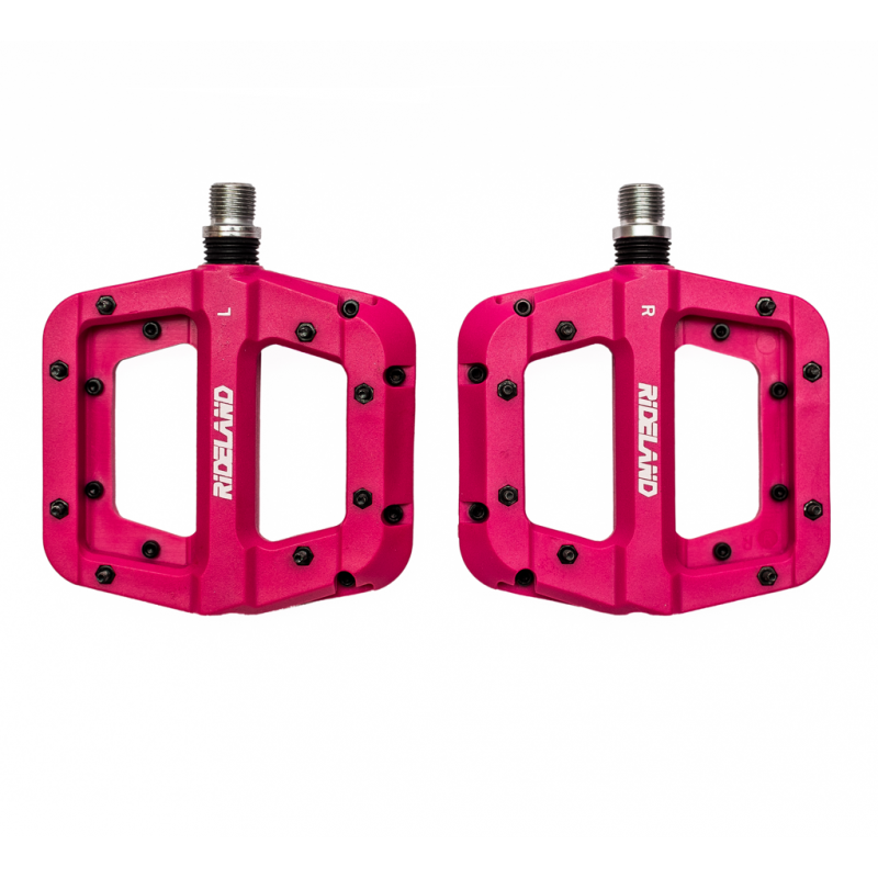 PEDAL DE BICICLETA RIDELAND RD-NYLON PINK