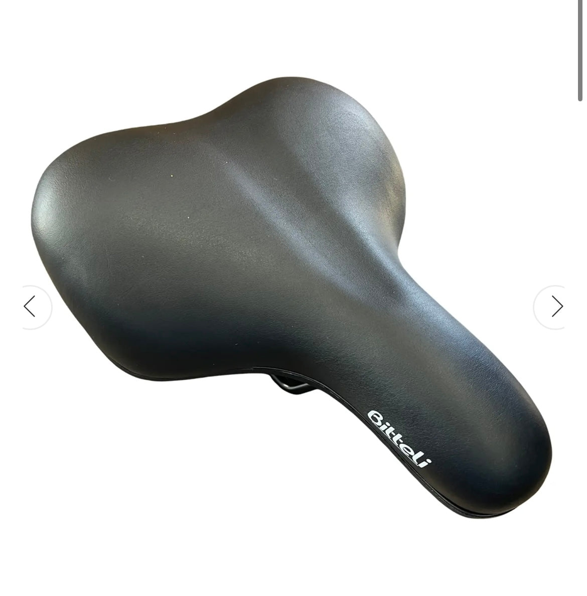 ASIENTO BITTELI PASEO RESORTE NEGRO BRILLANTE