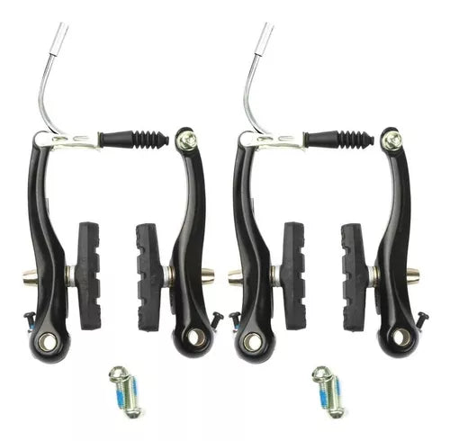 Freno V-brake Herradura Patín Metal Para Bicicleta