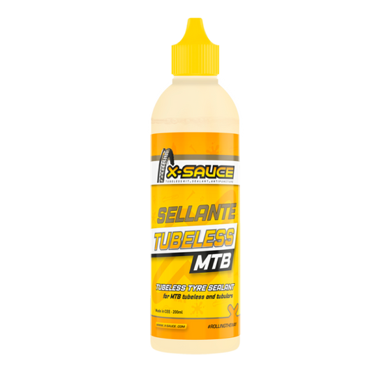 LÍQUIDO SELLANTE PARA SISTEMA TUBELESS MTB 200 ML X-SAUCE